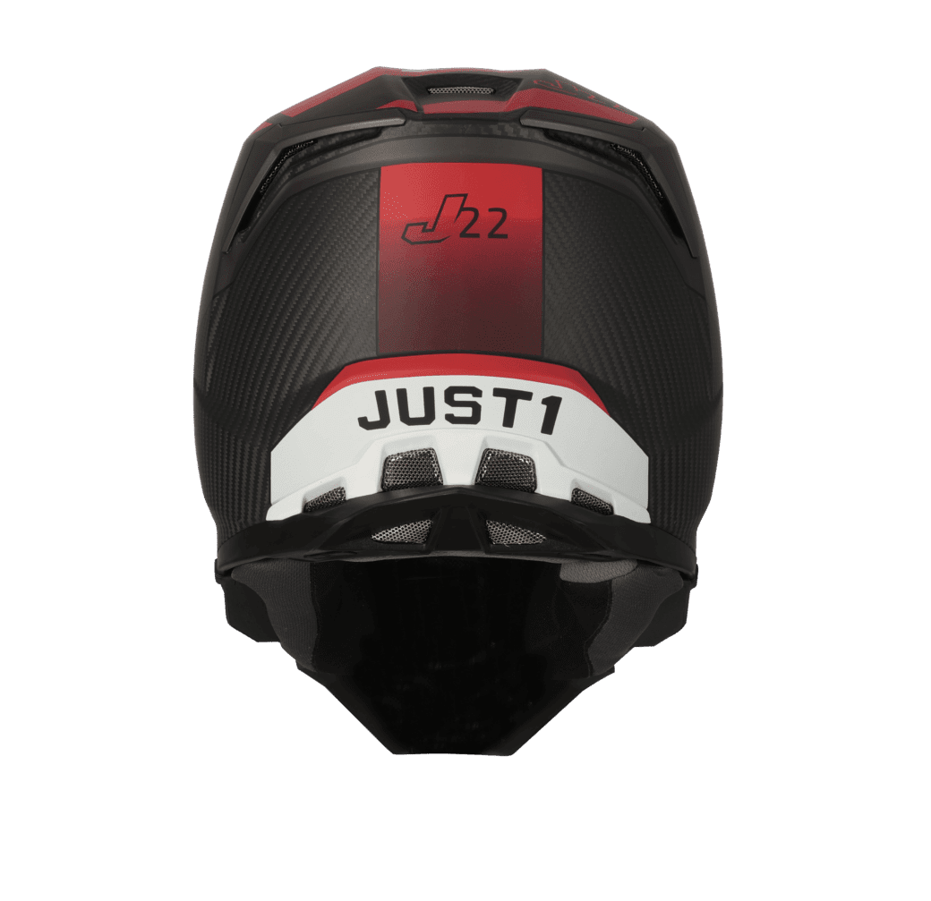 Just1 J22 Adrenaline Red Carbon