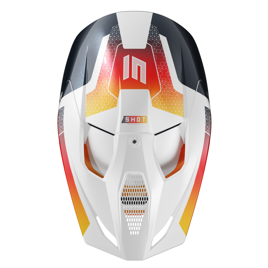 FURIOUS KID HELMET PHASER BLUE RED PEARLY - Image 3