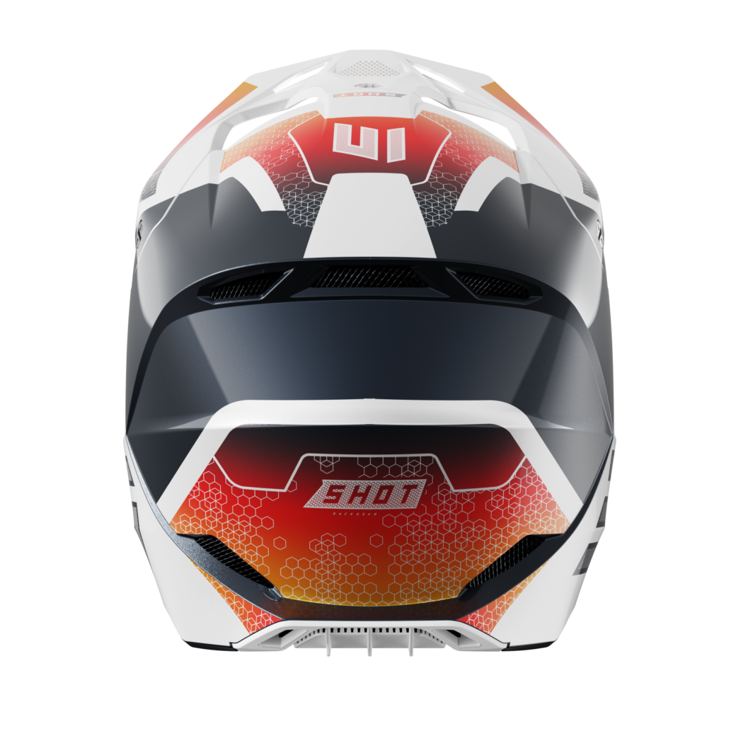 FURIOUS KID HELMET PHASER BLUE RED PEARLY - Image 2