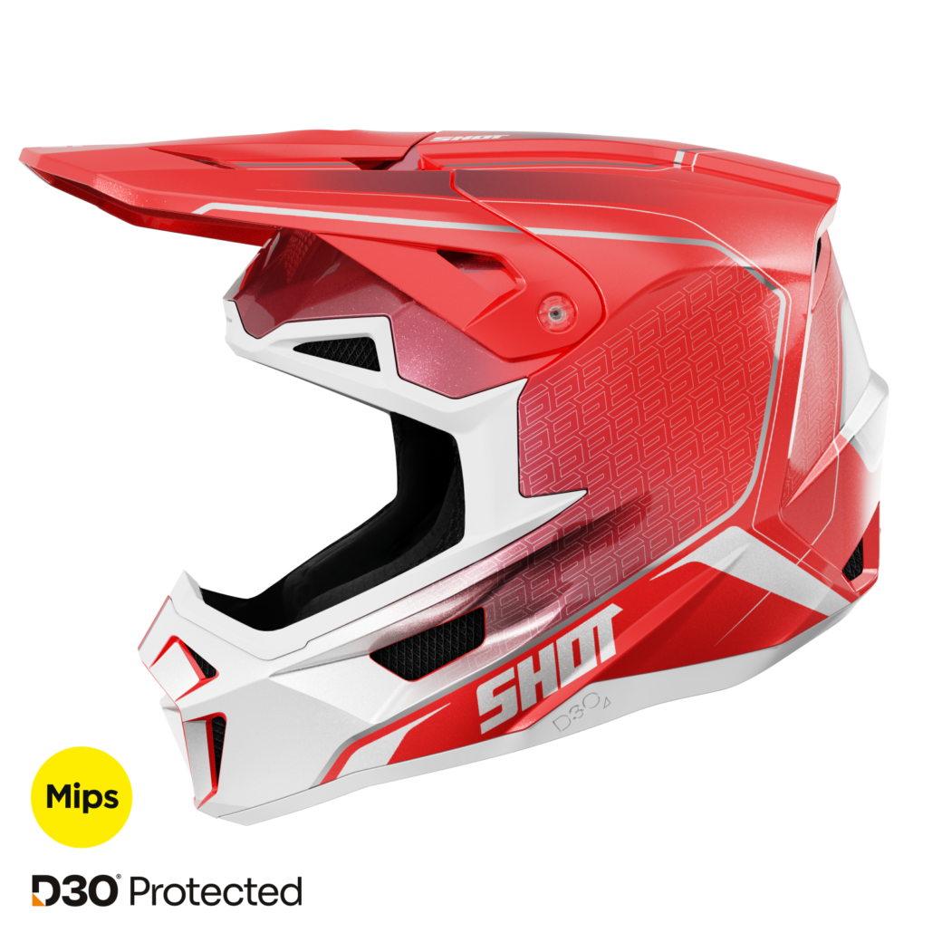 LITE CHALLENGER RED PEARLY S > XL