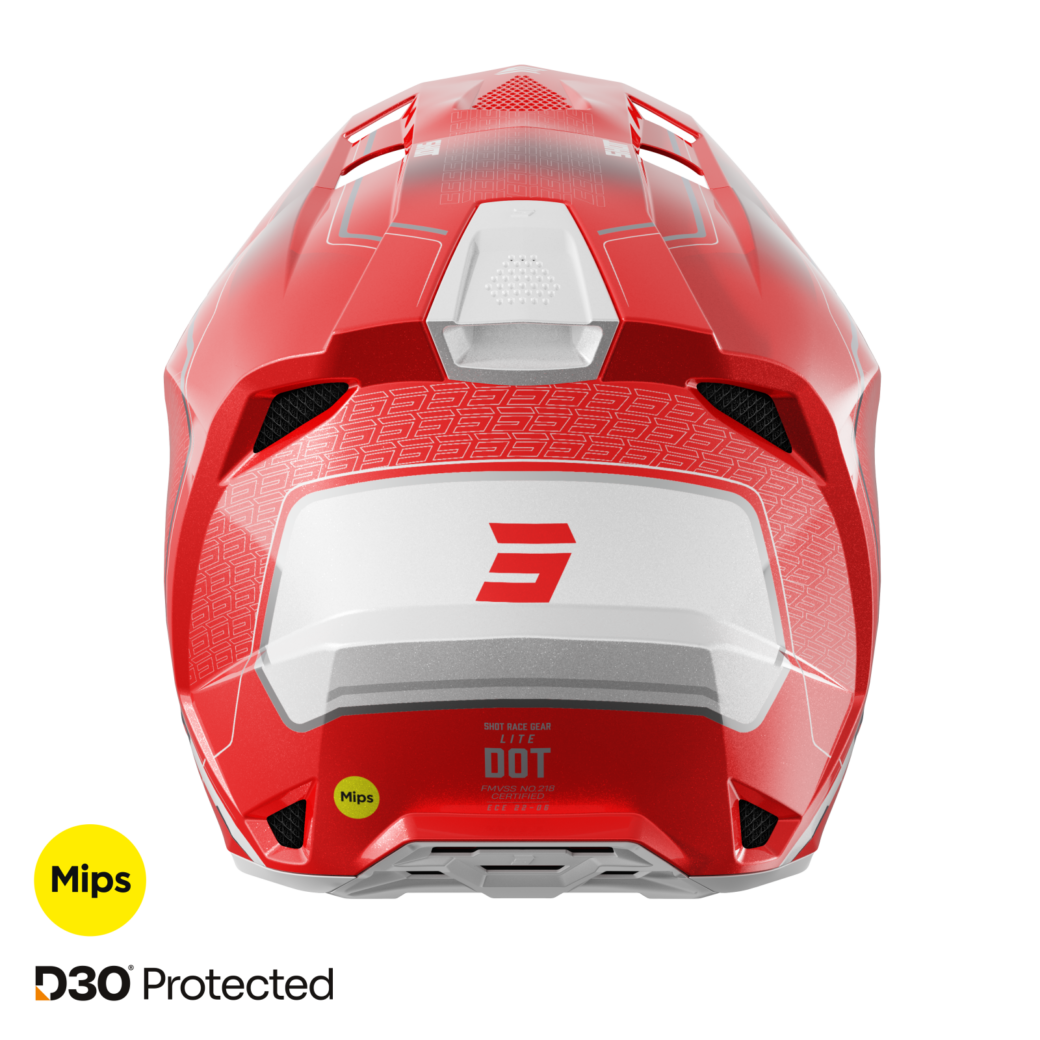 LITE CHALLENGER RED PEARLY S > XL - Image 3