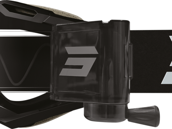SHOT RACE GEAR MOTOCROSS GLERAUGU - IRIS 2.0 TECH BLACK MATT ROLL-OFF