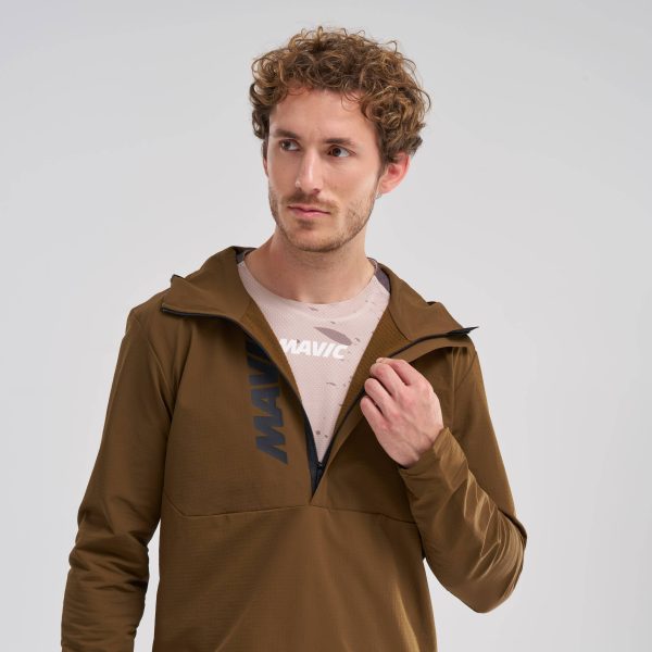 MAVIC DEEMAX THERMO WIND HOODIE Brúnn - Image 5
