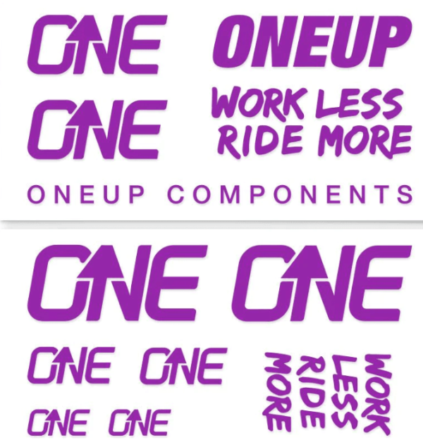 OneUp Components Decal Kit á stýri - Image 5