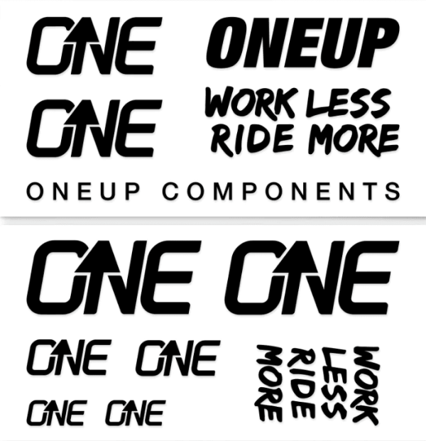OneUp Components Decal Kit á stýri - Image 2