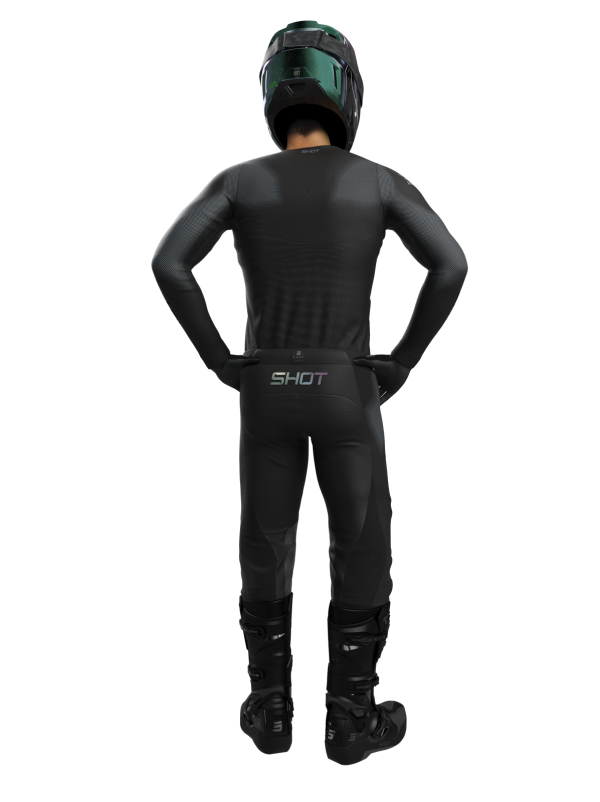 SHOT RACE GEAR MOTOCROSS BUXUR - AEROLITE SPACE BLACK - Image 4