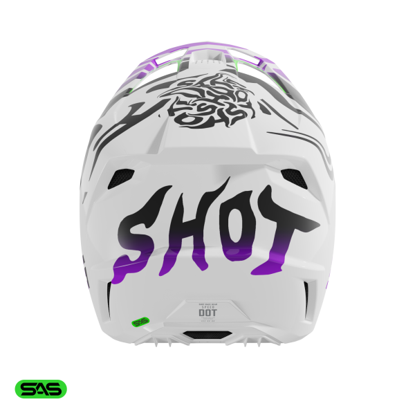 SHOT BARNA HJÁLMUR SPEED GHOST PURPLE GLOSSY - Image 3