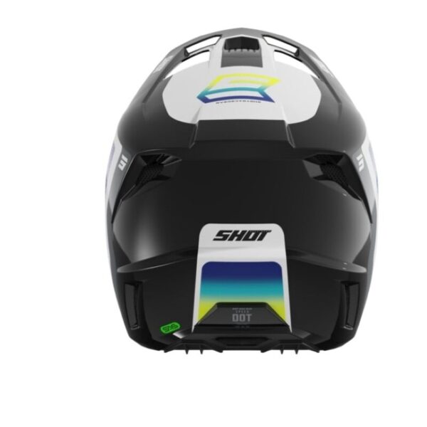 SHOT HJÁLMUR SPEED HYBRID NEON YELLOW GLOSSY - Image 2