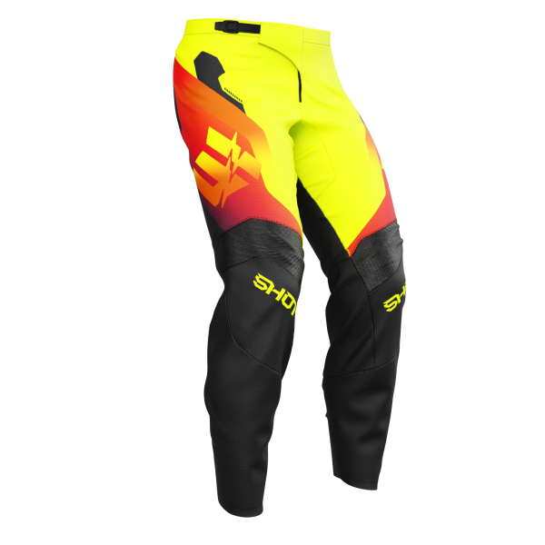 SHOT RACE GEAR BARNA BUXUR DRAW KID ROCKET NEON YELLOW - Image 2