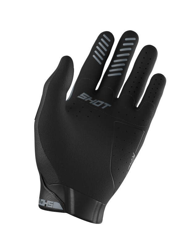 SHOT HANSKAR RACE EVO BLACK GREY - Motocross hanskar - Image 2